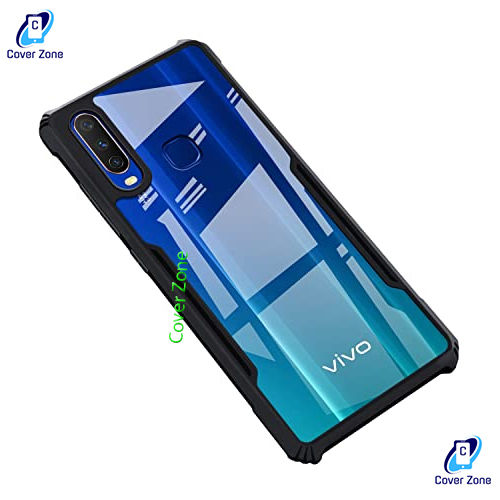 For Vivo Y12 Vivo Y15 Vivo Y17 Shockproof TPU Bumper Clear