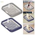 Dog Toilet Reusable Portable Litter Tray for Small Animals Puppy Rabbit gray. 