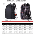 70L/80L Digital camouflage Backpack Rain Cover Dust Cover Portable Waterproof  Backpack cover for Camping Hiking. 