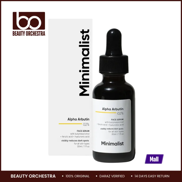 Minimalist Alpha Arbutin 2% Face Serum - 30ml