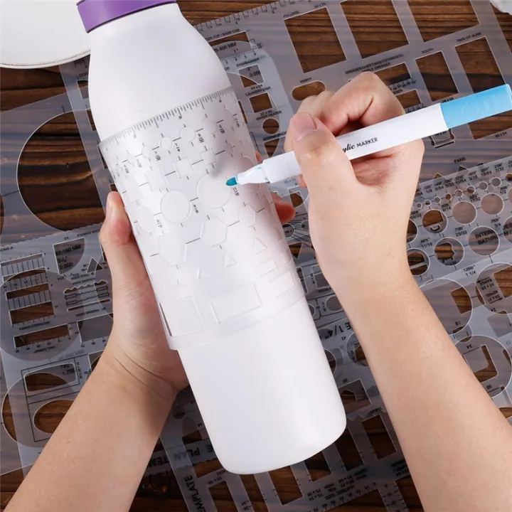 6pcs%20Circle%20Template%20for%20Drafting,%20Geometric%20Shape%20Stencils%20Circle%20Square%20Measuring%20Ruler%20for%20Building%20Formwork%20Drawing%20-%20Image%204