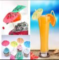 Cake umbrella-10/mini decoration umbrella/Juice glass Umbrella for using CAKE/JUICE DECORATION-10pc.