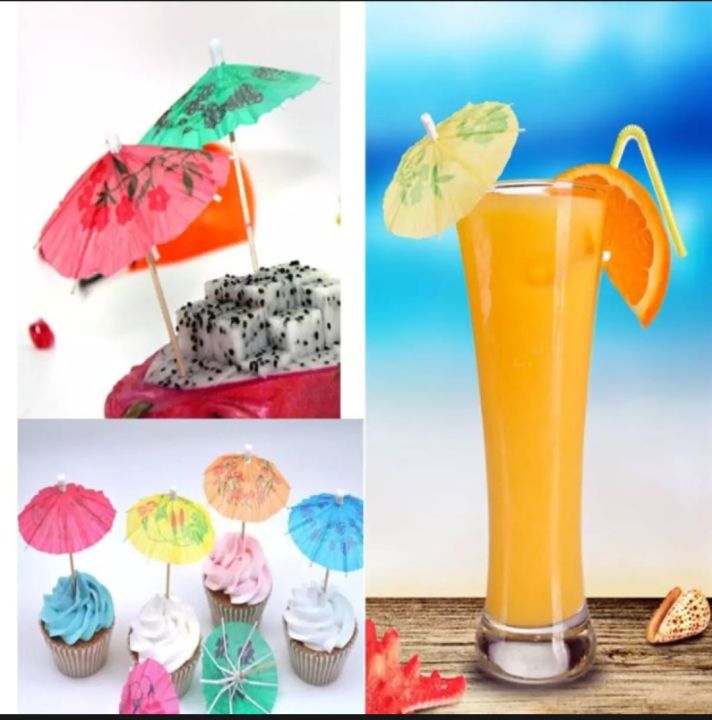 Cake%20umbrella-10/mini%20decoration%20umbrella/Juice%20glass%20Umbrella%20for%20using%20CAKE/JUICE%20DECORATION-10pc%20-%20Image%205