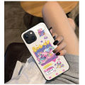 For Infinix Note 10 11 Pro Back Cover Case glass Fashion Cartoon Kirby Shockproof Camera Lens Protector Phone Cases. 