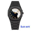New Arabic Black Aura Watch -waterproof, Sleek, Stylish & Functional. 