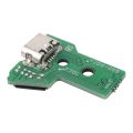 4X for SONY PS4 Controller USB Charging Port Socket Board JDS-055 5TH V5 12 Pin Cable.