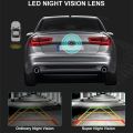 3 In 1-3 In 1 Front and Rear Parking Sensor Kit Electronic LED Display Car Sensors 170° Angle Night Vision Car Alarm Smart Car Systems. 