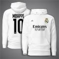 Mbappe 10 Real Madrid Football Hodi For Man - Mbappe 10 Premium Sports Hoodies For Man - Real Madrid 10 Hoodie. 