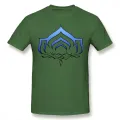 Warframe T Shirt Warframe Lotus Symbol T-Shirt Men Short Sleeves Tee Shirt Cute Print Beach Cotton Tshirt. 