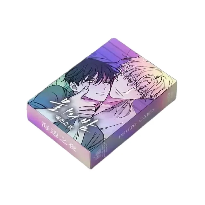 55%20Pcs/Set%20Korean%20Comic%20Low%20Tide%20In%20Twilight%20Laser%20Lomo%20Card%20Kim%20Euihyun,%20Yeo%20Taeju%20Figure%20HD%20Photo%20Card%20Fans%20Gift%20-%20Image%205