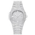 Women Watch Top Brand Quartz Full Diamond Stainless Steel Ladies Golden Fashion Lucury Wristwatch Waterproof Girls Female Gift.