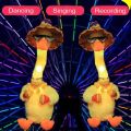 Halloween Lovely Dancing Duck Talking Toy USB Charging Sound Record Repeat Doll Kawaii Duck Kids Education Toys Gift Birthday PresentDolls Accessories. 
