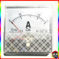 AC Analog Ampere Meter 0-30A Gauge Square Panel AC 0-30A Current Amperemeter 30A Analog Panel Ammeter Current Meter MODEL SF-80 For AC 220V Line SIZE 3 INCH SQUARE. 
