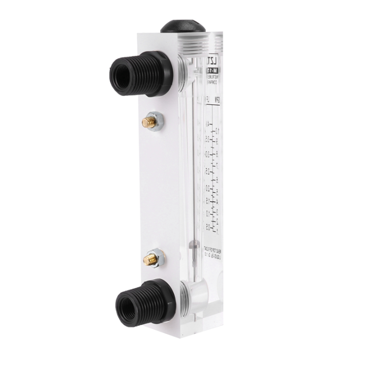 10X%20Black%20Adjustable%20Knob%200.1-1%20GPM%20Panel%20Type%20Water%20Flow%20Meter%20LZM-15%20-%20Image%204