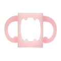 Baby Bottle Universal Handle Soft Silicone Wide Mouth Grip Multicolor Heat Resistant Feeding Bottles Accessories. 