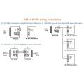 USB to RS485 Communication Module Bidirectional Half-Duplex Serial Line Converter.