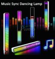 App Control / RGB Pickup Light Car Mounted Music Spectrum Light Voice Control 3D Rhythm Light Car Ambience Light Net Red Light Creative Music Spectrum Rhythm Lamp - Strip Light. 