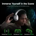 Picun F6 Active Noise Cancelling Wireless Headphones Head Tracking 3D Audio 40mm Hi-Res ANC Bluetooth Headset HIFI APP Control. 