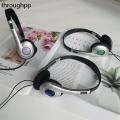 Fashion Retro Classic Headset Y2K Wired Headphone 3.5mm Type C Over Ear Earbud.