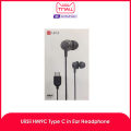 Uiisii Hm9C Type C In-Ear Wired Earphone - Headphone. 