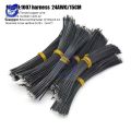 【VisioN Shop】100pcs/pack Double Wire Jumper Cable 24AWG Arduino Two Ends PVC Electronic  Wire. 