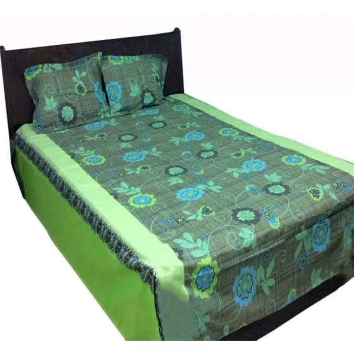 King%20Size%20Bed%20Sheet%20Set%20with%20Two%20Pillow%20Covers%20-%20Bed%20Sheet%20-%20Image%202
