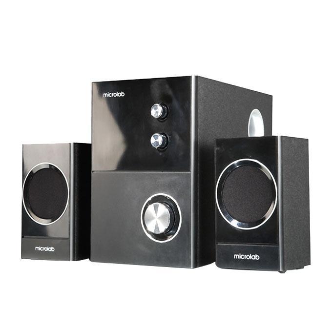 Microlab M-223 2.1 Sub-woofer Multimedia Speaker  - Black