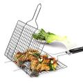Stainless Steel Portable Bbq Net Holder Clip- Enjoy Convenient Grilling Anywhere With This Durable And Easy-To-Use Clip. 