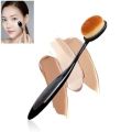 Oval Foundation Makeup Brush. 