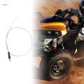 Motorcycle Throttle Cable Steel Wire Easy Installation Braided for Motorbike Replacement Part Repair. 