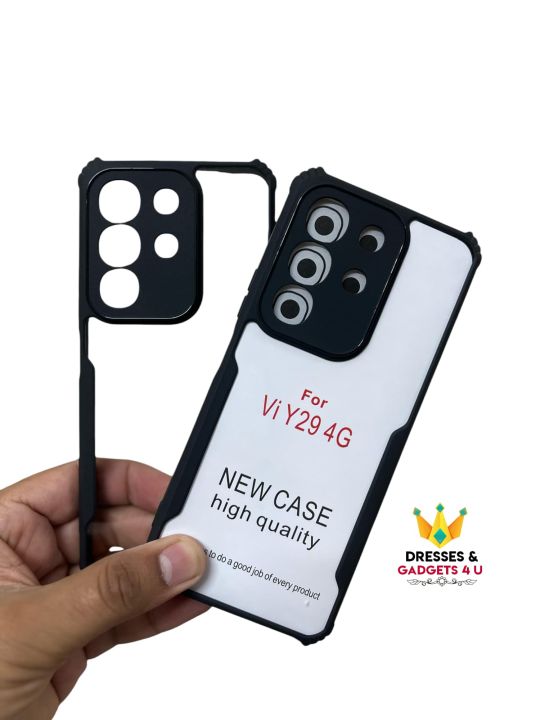 TheGiftKart%20Shockproof%20Crystal%20Clear%20For%20%F0%9D%90%95%F0%9D%90%A2%F0%9D%90%AF%F0%9D%90%A8%20%F0%9D%90%98%F0%9D%9F%90%F0%9D%9F%97%20%F0%9D%9F%92%F0%9D%90%A0%7C%20Vivo%20Y29%204g%20Back%20Cover%20360%20Degree%20Protection%20%7C%20Protective%20Design%20%7C%20Transparent%20Back%20Cover%20Case%20for%20VivoY29%20Phone%20Cases%20(PC%20&%20TPU,%20Black%20Bumper)%20Vivo%20Y29%20Back%20Case%20-%20Image%203