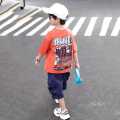 Premium Quality Dropp Shoulder   Rubber Printed T-Shirt & 6 Pocket Three-Quarter Pants For 2 To 10 years Boys.. 