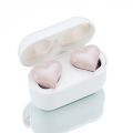 Heartbuds heart-shaped wireless earbuds love girl in-ear bluetooth noise cancelling high-quality stand. 