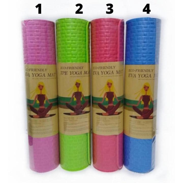 Eva Eco Friendly Yoga Mat 8mm-1pcs-Fitness Mart
