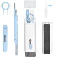 Mechanical 7 in 1 Computer Keyboard Cleaner Brush Kit Clearing Ash Screen Cleaning Headphone Cleaner Kit Keycap Puller Spray Bottle Bluetooth Earphone Brush Pen Dust Removal. 