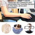 Computer Arm Rest For Desk Adjustable Ergonomic Wrist Rest Support For Keyboard Armrest Extender Rotating Mouse Pad Holder. 