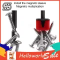 HelloWorld Bit Magnetizer Rings Universal Screwdriver Bit Holder Ring with Strong Magnet. 