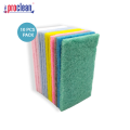 Proclean Scouring Pads Cleaning Scrub Sponge Non Scratch Scouring Pads Flexible Scouring Sponge Perfect For Kitchen Dishes Cleaning-Quick Dry Souring Pads 10 Pcs Pack_CS-0513. 