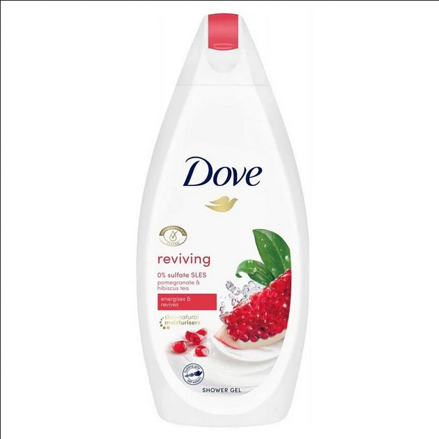 Dove Reviving Pomegranate & Hibiscus Tea Shower Gel 500ml