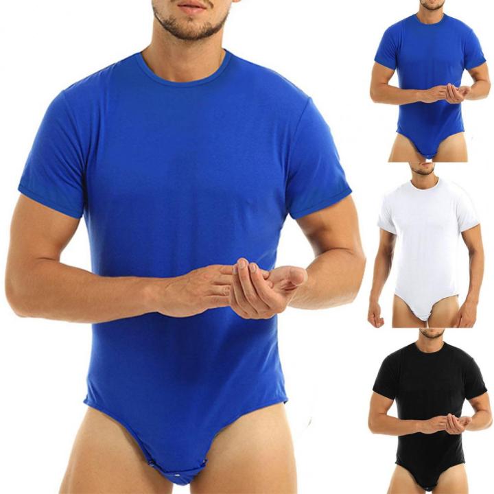 Bodysuit%20Pajamas%20Bodybuilding%20Short%20Sleeve%20Men%20Nighty%20Romper%20Men%20One%20Piece%20Underwear%20Romper%20-%20Image%202