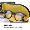 Johnny Depp Lemtosh Reading Glasses Men Women Luxury Brand Vintage Acetate Frame Presbyopic Eyeglasses Diopter +1.0 +2.0 +3.0. 