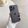 Velvet Inner Back Cover with LOGO Soft Silicon Phone Case Cover for iPhone 16 15 Pro Max 14 13 12 11 XR X 7 8 Plus + Mini. 