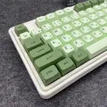 HXSJ Matcha Green Keycaps 123 Keys XDA Profile Dye Sublimation PBT Keycap For MX Switch Mechanical keyboard Personalized DIY. 