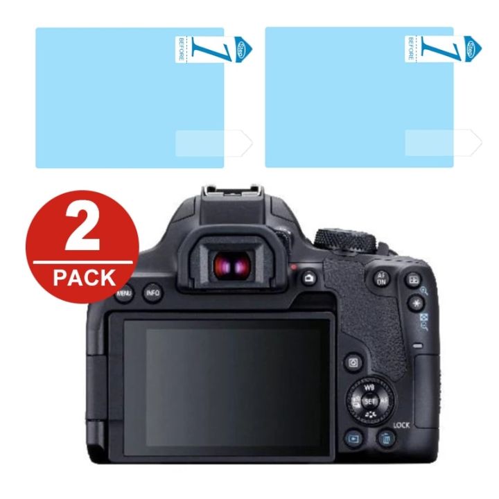 2x LCD Screen Protector Protection Film for Canon EOS R100 R3 R5