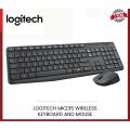 Logitech MK235 Wireless Keyboard and Mouse Combo - Black. 
