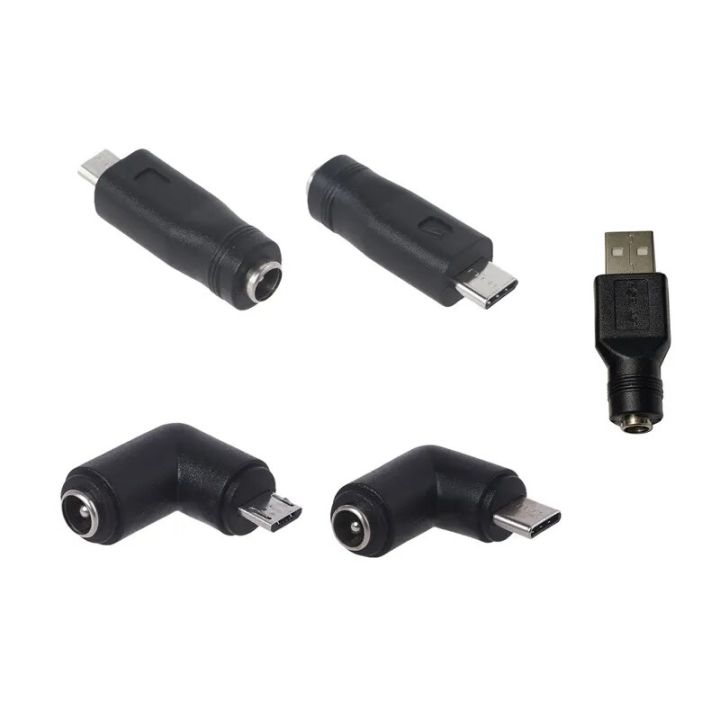 USB Type C Micro USB Male to DC DC Female Connector