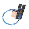 Sala Meng 2Pcs WiFi Antenna 2.4GHz 5GHz Dual Band Strong Compatibility Wireless Computer Built in Cable. 