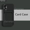 For OPPO A38 4G Phone case Card Slot Card Silica Gel Soft Holder Wallet Case For OPPO A38 Cover casing HP. 