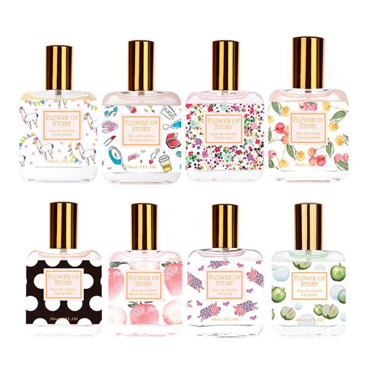 random 1pcs Perfume Wholesale Ladies Best-Seller on Douyin Flower Words Floral and Fruity Girl Student Perfume for Women Lasting Fragrance
