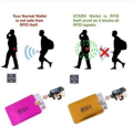 Anti RFID Card Holders, NFC Reader Lock ID Bank Card Holders, Case Protection Metal Credit Card Case - 2pcs. 